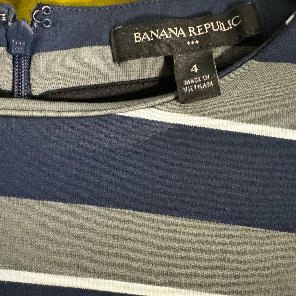 Beautiful blue and white stripped dress